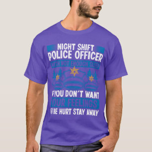 T-shirt Cadeau Policier de Nuit Chapeau Voiture Agent de P