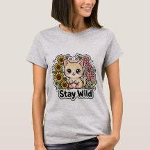 Cadeau pour amateur de chat tournesol mignon 