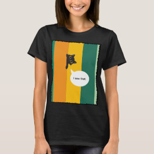 T-shirt Cadeau pour amateur de chats mignons Chaton qui re