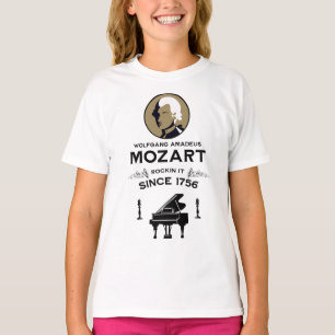 T-shirt Cadeau pour amateur de musique de Mozart