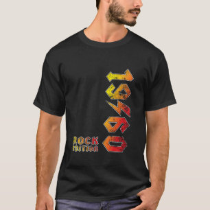 T-shirt Cadeau pour amateurs de musique rétro édition Rock
