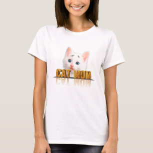 T-shirt Cadeau pour amoureux de chats cadeau pour maman