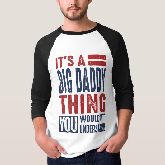 T-shirt Cadeau pour Big Daddy (Devant)