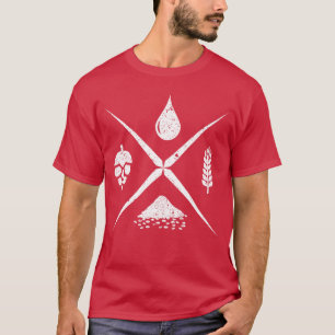 T-shirt cadeau pour brasseur de bière, bière artis