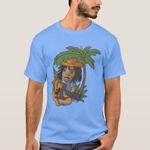 T-shirt cadeau pour chanteur rastafari guitariste
