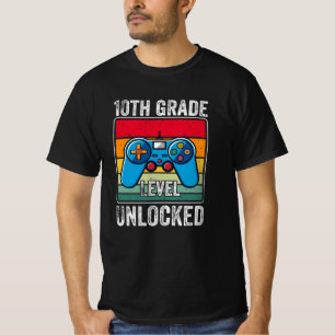 T-shirt Cadeau pour élève ayant débloqué le niveau de la d