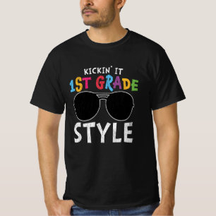 T-shirt Cadeau pour élève de 1re année pour la rentrée sco