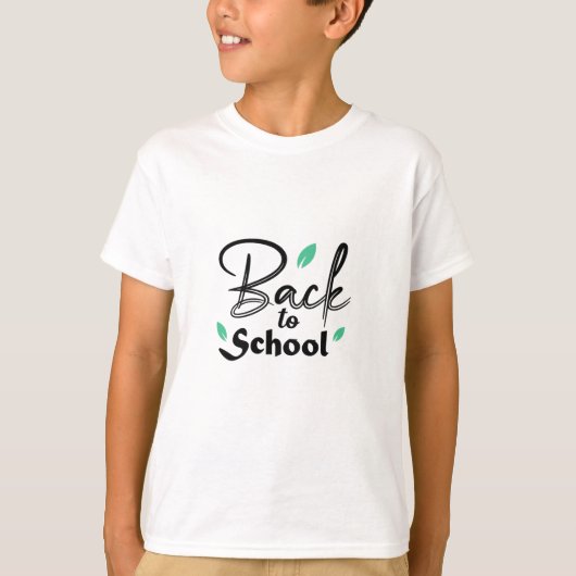 T-shirt Cadeau pour Enfants de Rentrée Scolaire (Devant)