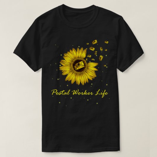 T-shirt Cadeau pour femme travailleuse postale T  Cadeau p (Design devant)
