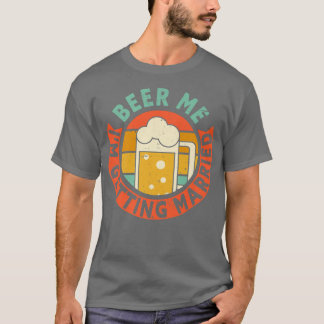 T-shirt Cadeau pour homme Bière pour moi je me marie enter