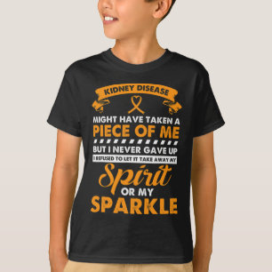 T-shirt Cadeau pour la maladie du rein - Ne jamais renonce