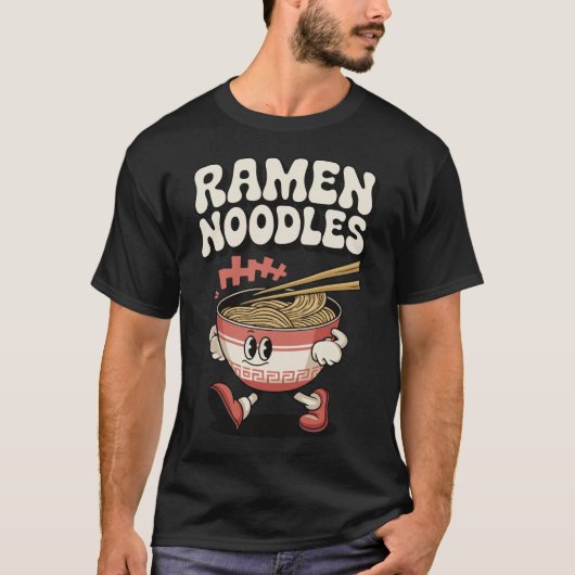 T-shirt Cadeau pour l'Asie des Ramen Noodles (Devant)