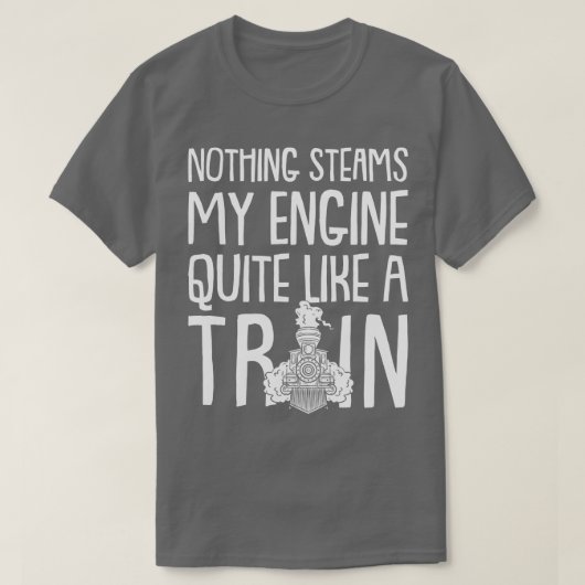 T-shirt Cadeau Pour Les Amateurs De Train Drôle Cadeaux De (Design devant)