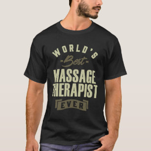 T-shirt Cadeau pour massothérapeute