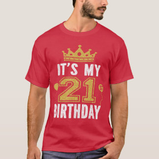 T-shirt Cadeau pour mon 21e anniversaire pour un homme de