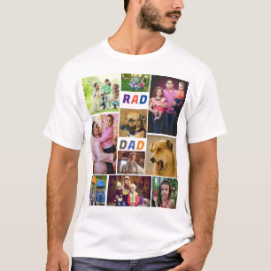 T-shirt Cadeau pour papa Rad Papa Fête des pères photo C