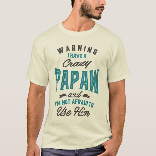 T-shirt Cadeau pour Papaw (Devant)