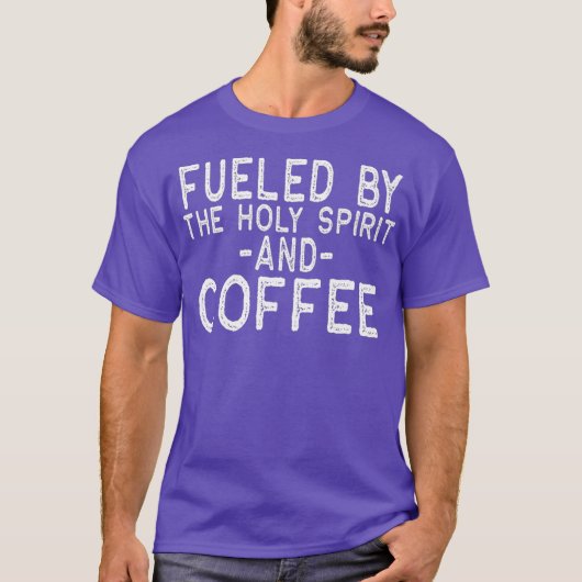 T-shirt Cadeau pour Pasteur Alimenté par le Saint-Esprit e (Devant)