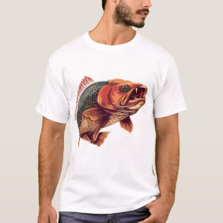 T-shirt Cadeau pour pêcheur de carpes monstres