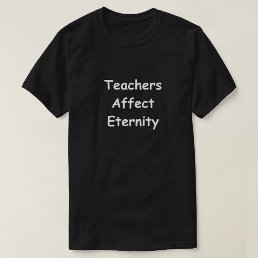 T-shirt Cadeau pour professeur conception Les enseignants (Design devant)