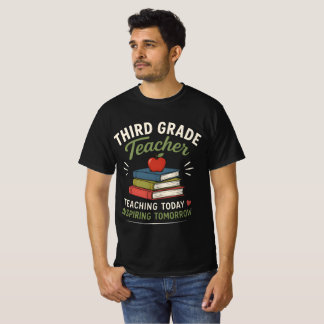 T-shirt Cadeau pour professeur de troisième année