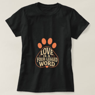 T-shirt cadeau pour propriétaire d'animal avec typ