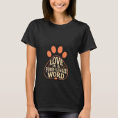 T-shirt cadeau pour propriétaire d'animal avec typ (Devant)