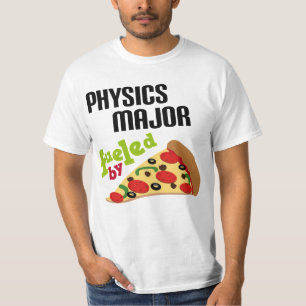 T-shirt Cadeau principal de physique (pizza)