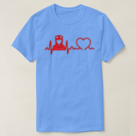 T-shirt Cadeau pulsé (Design devant)