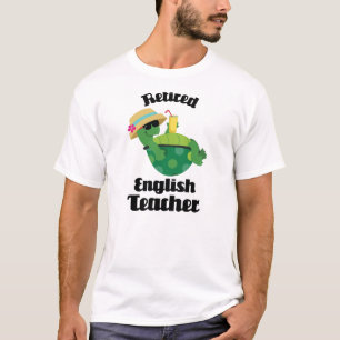 T-shirt Cadeau retiré de professeur d'Anglais