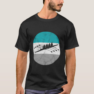 T-shirt Cadeau Rétro À Quatre Aiguilles Coxless Pour Homme