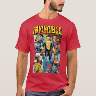 T-shirt Cadeau rétro de la bande dessinée Invincible