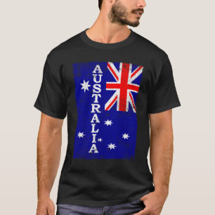 T-shirt Cadeau Souvenirs australien - drapeau de l'Austral