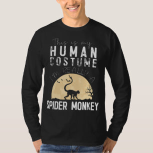 T-shirt Cadeau Spider Araignée costumée humaine d'Hallow