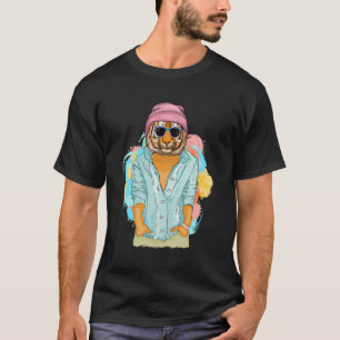T-shirt Cadeau Tigre Bengale Hommes Femmes Cool Tiger