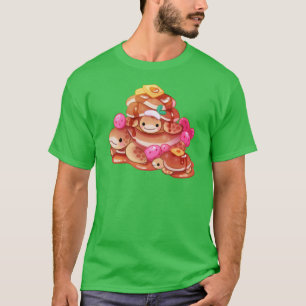T-shirt Cadeau tortue crêpe