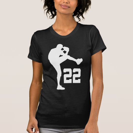 T-shirt Cadeau uniforme du numéro 22 de joueur de baseball (Devant)