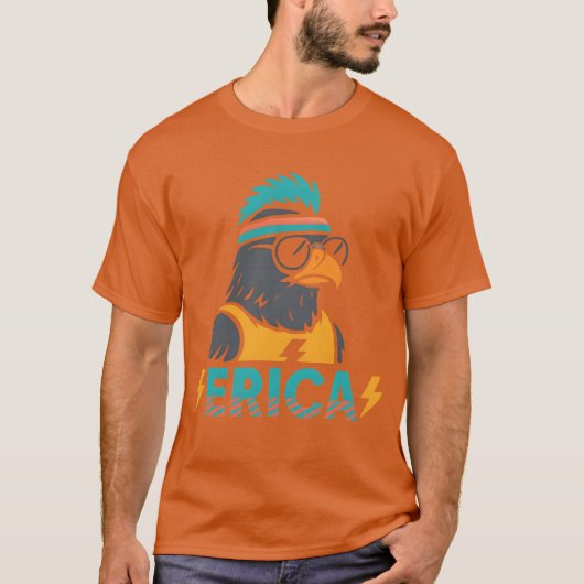 T-shirt Cadeau Vigilant Eagle (Devant)
