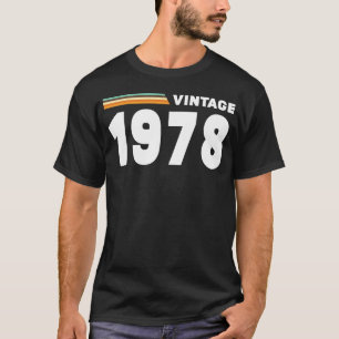 T-shirt Cadeau vintage 1978