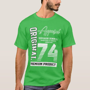 T-shirt Cadeau vintage d'anniversaire vintage 1974 Fille r