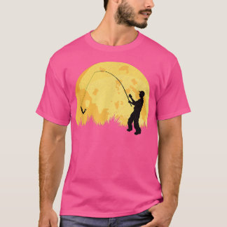 T-shirt Cadeau vintage de pêche 