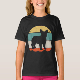 T-shirt Cadeau vintage Retro Bulldog pour chien papa chien