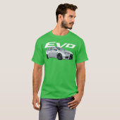 T-shirt Cadeau voiture JDM EVO X (Devant entier)