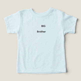 T-shirt cadeau voor grote broer of zus in een spec