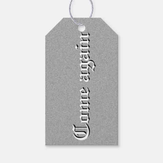 T-shirt Cadeaulabel (Voorkant)
