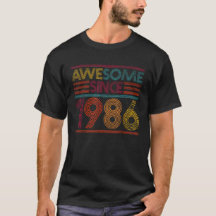 T-shirt Cadeaux 40e anniversaire Rétro - Incroyable depuis