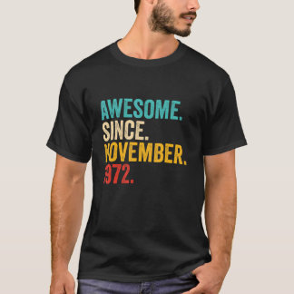 T-shirt Cadeaux 50 Ans 50e Anniversaire stupéfiant depuis