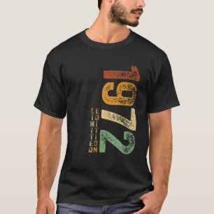 T-shirt Cadeaux 50E Anniversaire 50 Ans Retro Limited Edit