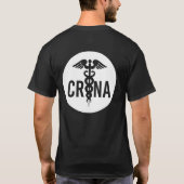 T-shirt Cadeaux anesthésistes certifiés CRNA (Dos)