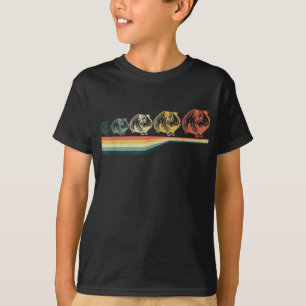 T-shirt Cadeaux animaux de porc de Guinée vintage
